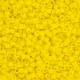 Miyuki Delica Perlen 11/0 - Matted opaque canary DB-1582